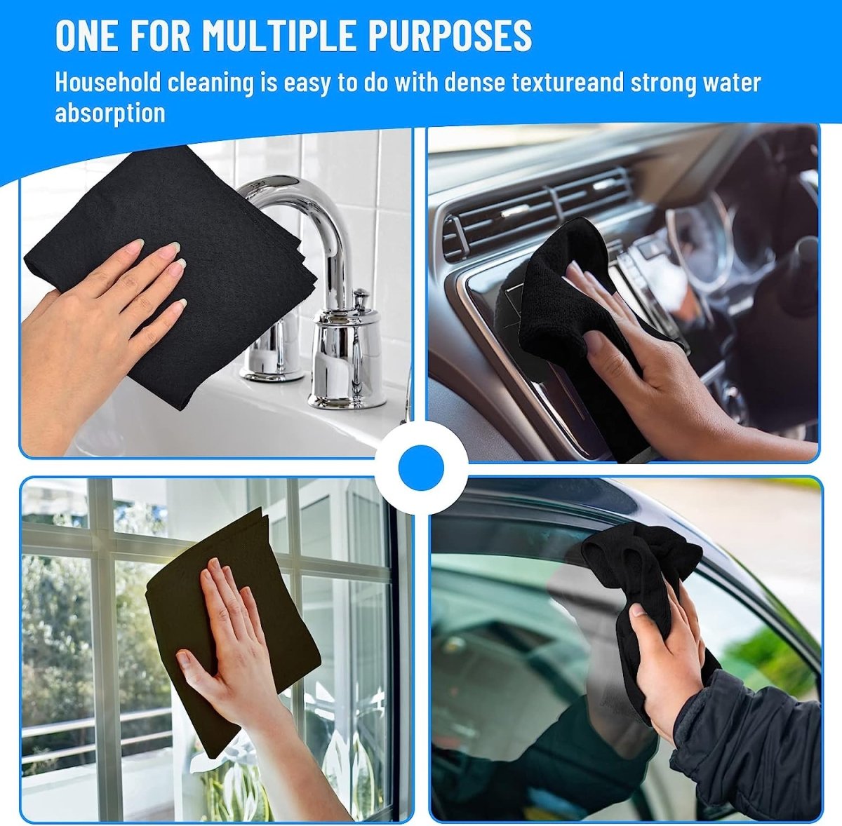 SparkleWipe™ | Make cleaning enjoyable with quick, sparkling results